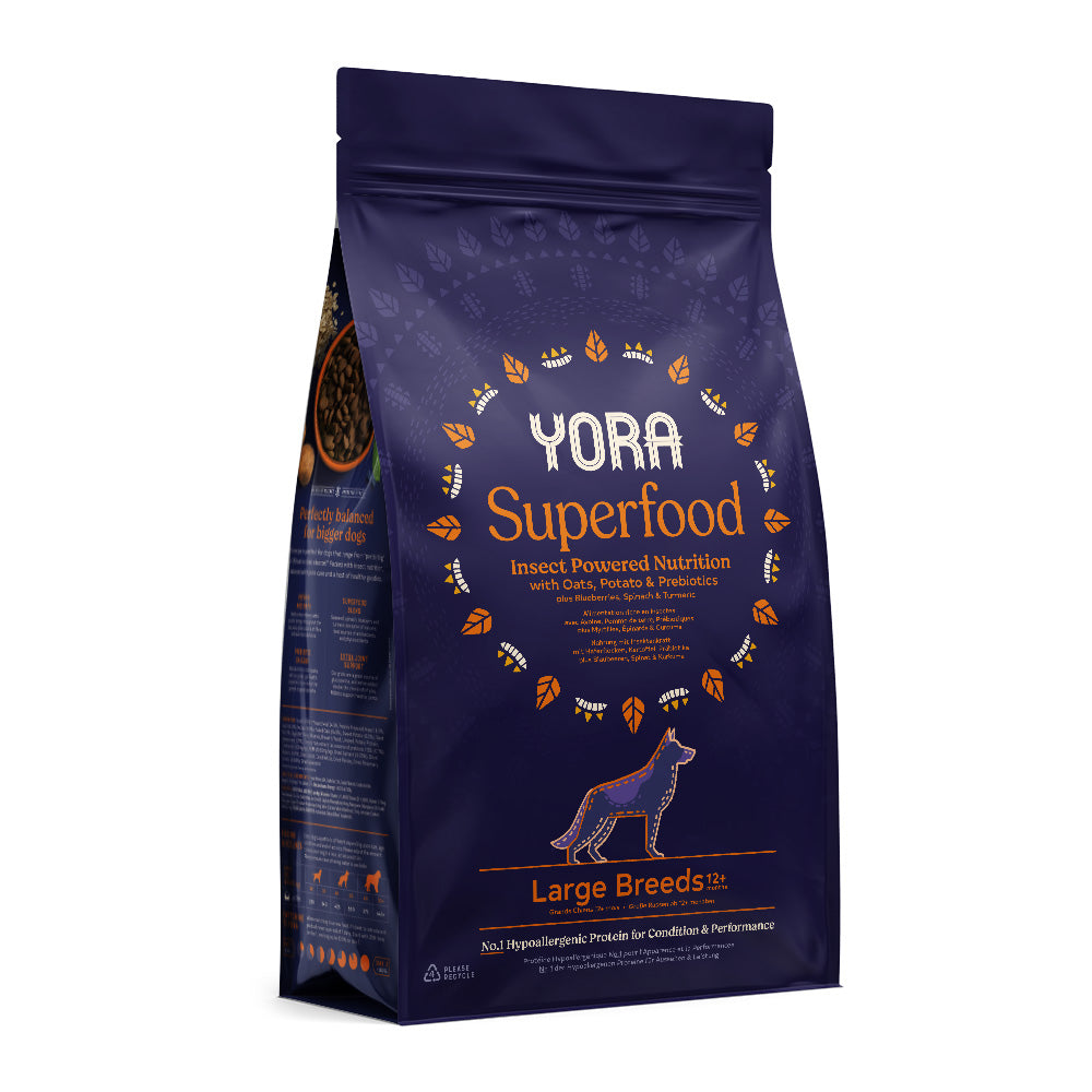 Yora Dog - Insect Protein Large Breed Superfood 12kg