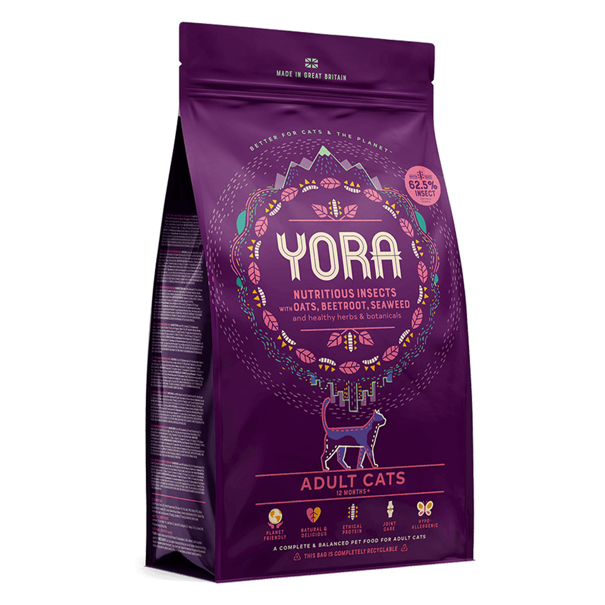 Yora Cat - Adult Insect Protein Cat Food 1.5kg