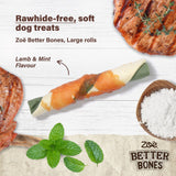 Zoe Better Bones Lamb & Mint Wrapped Large Rolls 10pk