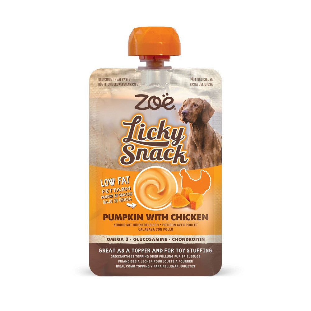 Zoe Licky Snack Pumpkin with Chicken 85g