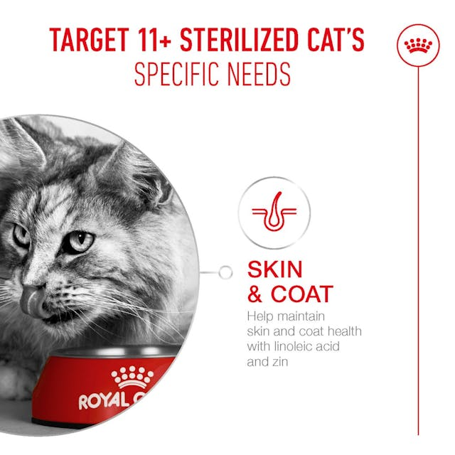 Royal Canin Cat - Pouch Box Ageing 11+ Sterilised 2kg