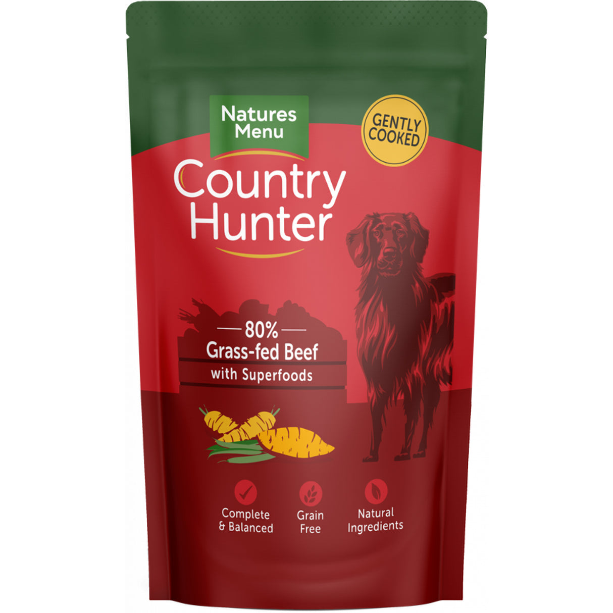 Natures Menu Dog - Country Hunter Grass Fed Beef With 6x150g