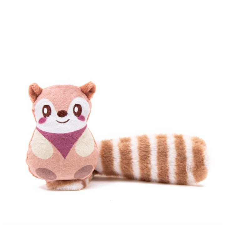 Fiesta Long Crinkle Tail Fox Cat Toy