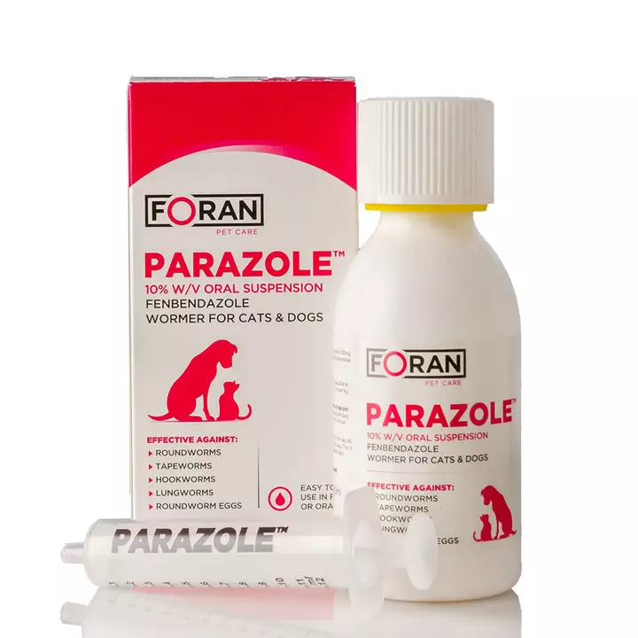 Foran Pet Care Parazole Wormer For Cats & Dogs 100ml