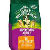 James Wellbeloved Dog - Adult Superfoods Turkey, Kale & Quinoa 1.5kg