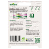 Unwins Herb Parsley Italian Plain Leaved