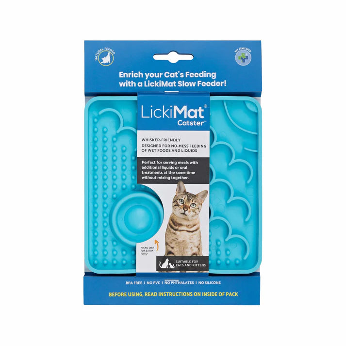 LickiMat Cat Catster Blue