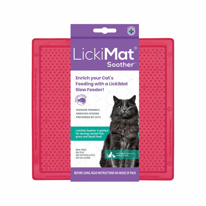 LickiMat Cat Soother Pink