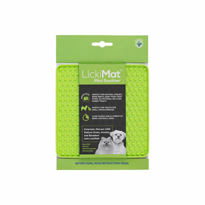 LickiMat Mini Soother Green