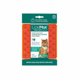 LickiMat Cat Mini Tuff Buddy Orange