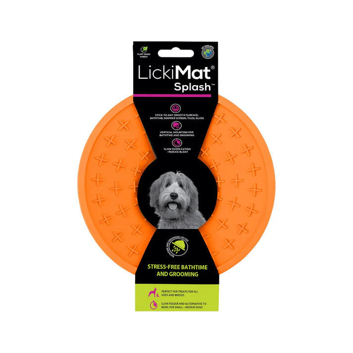 LickiMat Splash Orange