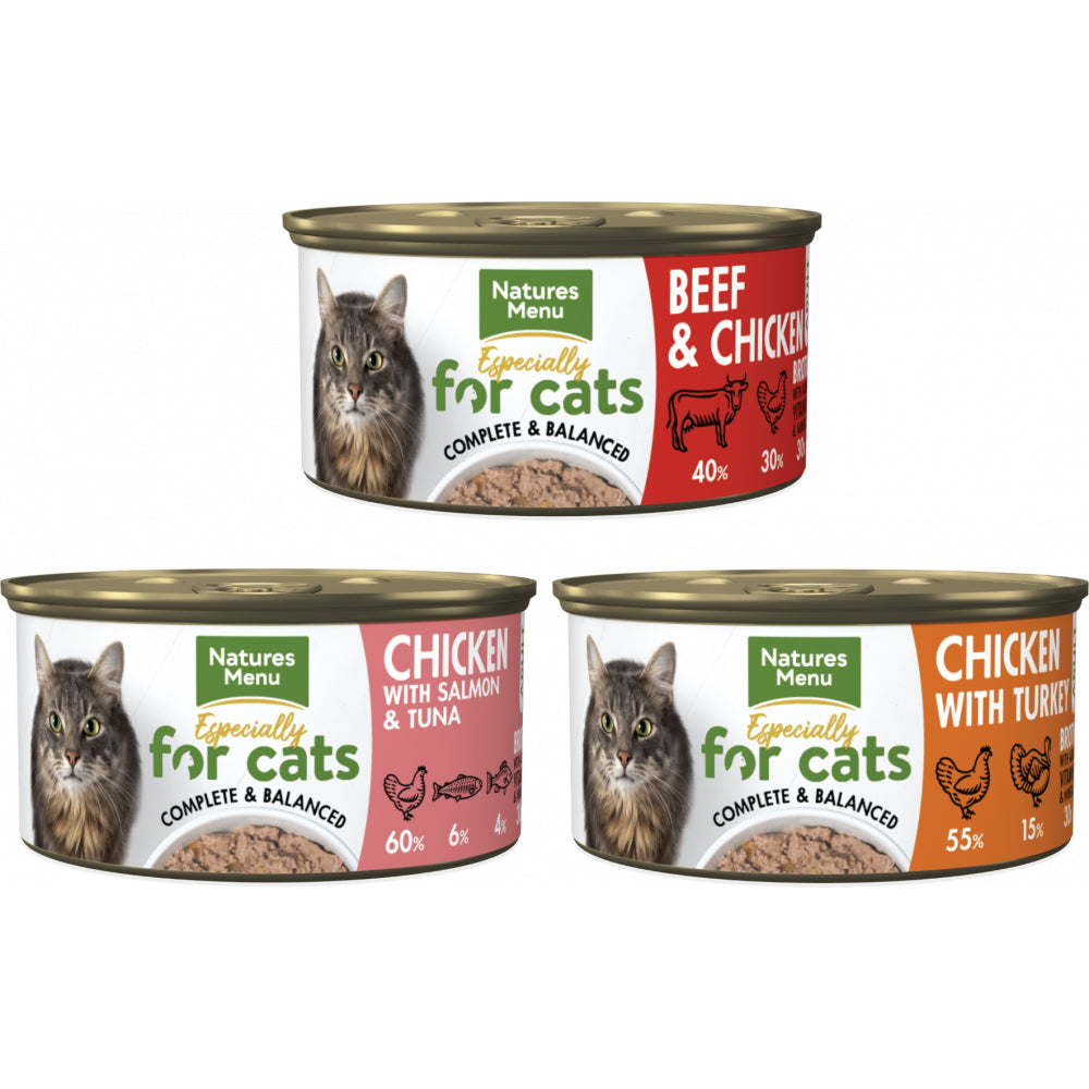 Natures Menu Cat - Adult Multipack Especially Cans 48x85g