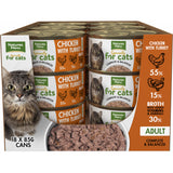 Natures Menu Cat - Adult Chicken & Turkey Especially Cans 18x85g