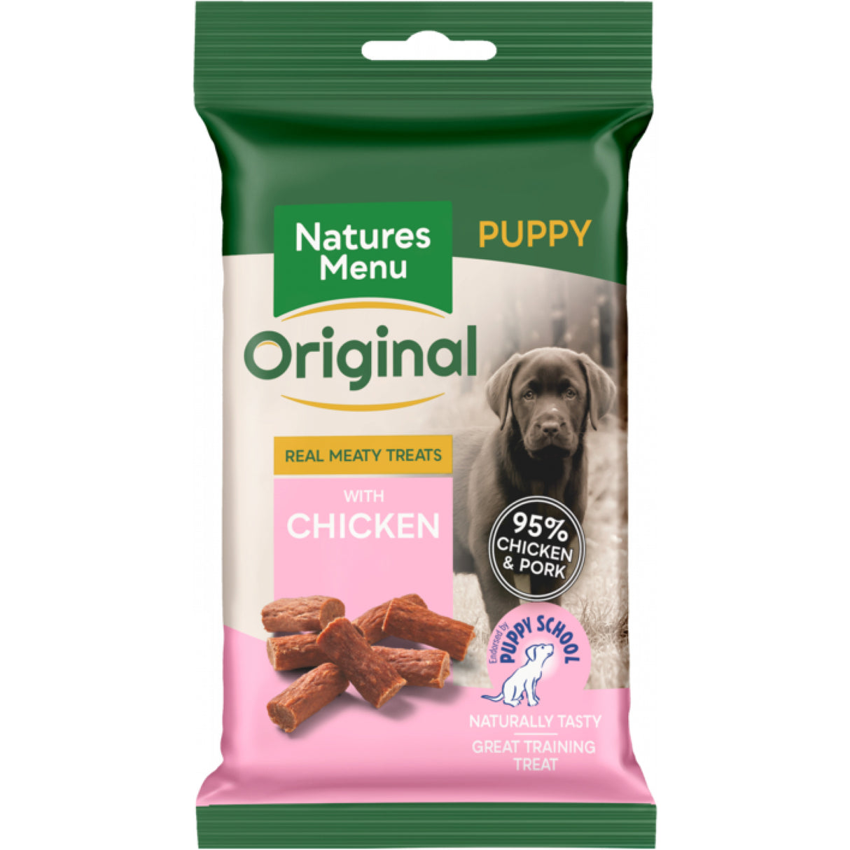 Natures Menu Dog - Puppy Treats Chicken 60g