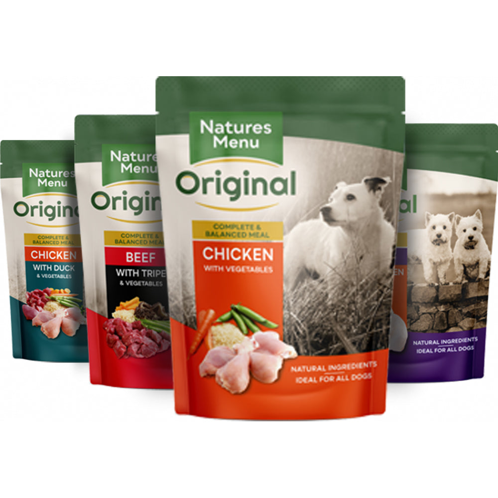 Natures Menu Dog - Adult Pouch Box Multipack 8x300g