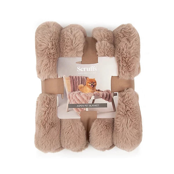 Scruffs Aspen Blanket (M) 110x75cm Taupe