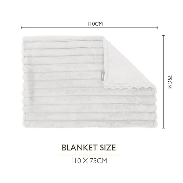 Scruffs Aspen Blanket (M) 110x75cm Taupe