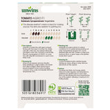 Unwins Tomato (Plum) Agro F1 (Organic)