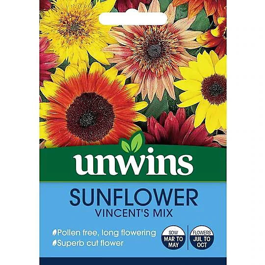 Unwins Sunflower Vincent's Mix