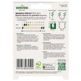 Unwins Brussels Sprout Red Bull