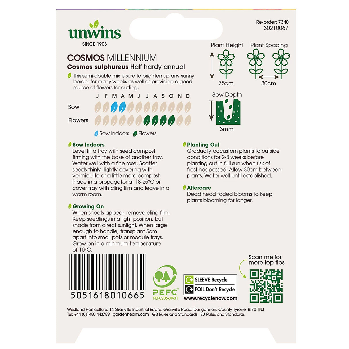 Unwins Cosmos Millennium