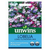 Unwins Lobelia Long Flowering Mixed (Trailing)