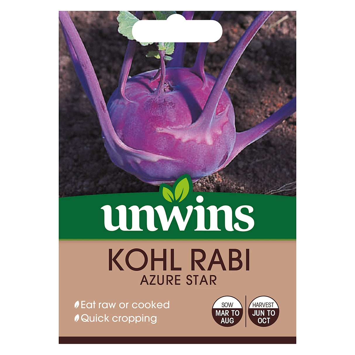 Unwins Kohl Rabi Azure Star