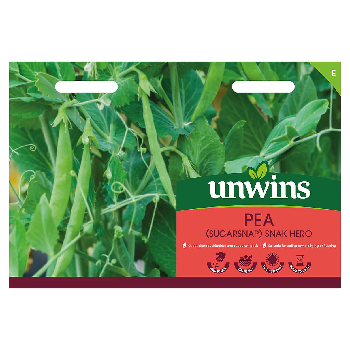 Unwins Pea (Sugarsnap) Snak Hero