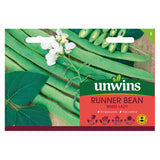 Unwins Runner Bean White Lady Pea & Bean