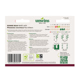 Unwins Runner Bean White Lady Pea & Bean