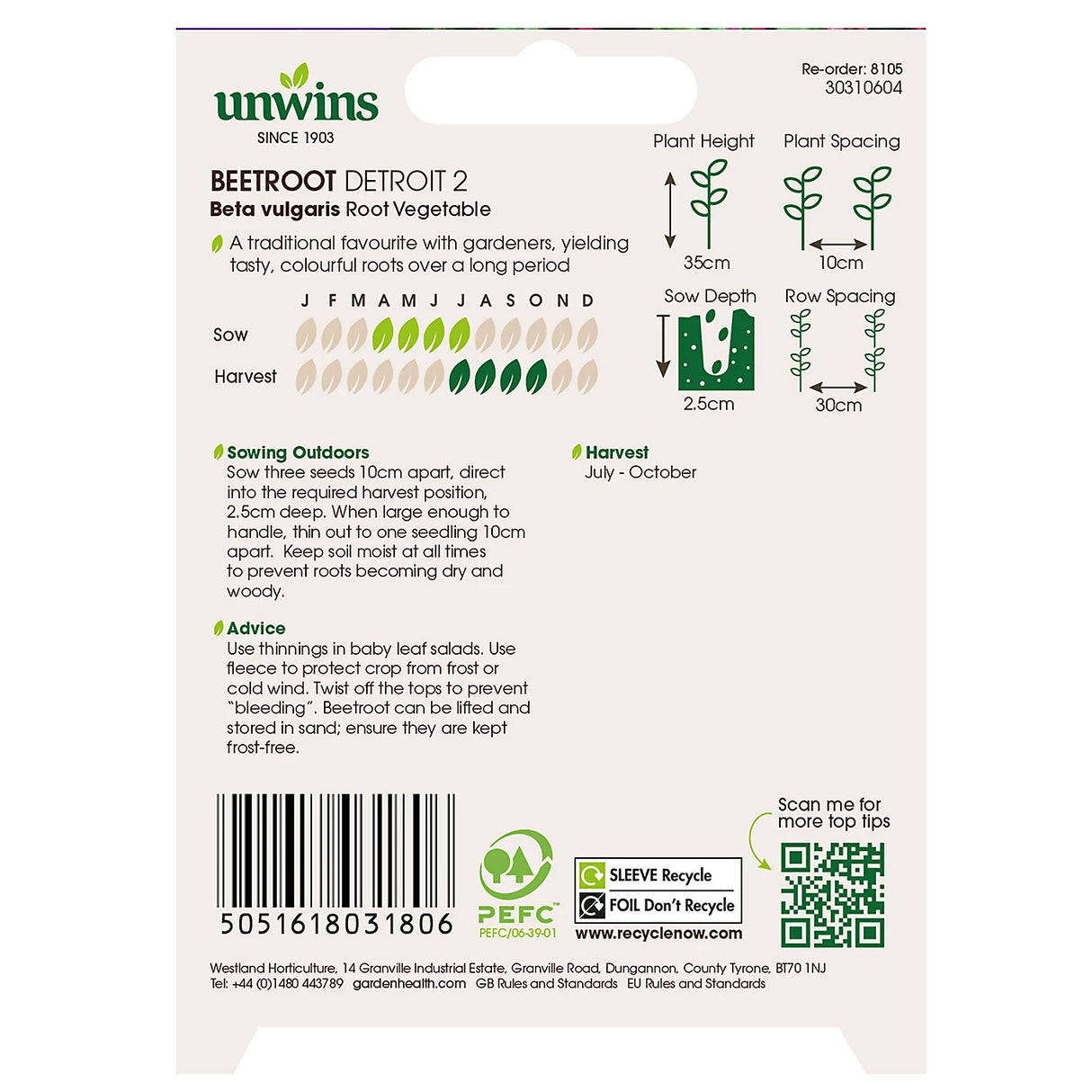 Unwins Beetroot Detroit 2