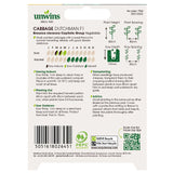 Unwins Cabbage Dutchman F1