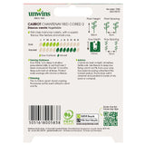 Unwins Carrot Chantenay Red Cored 2