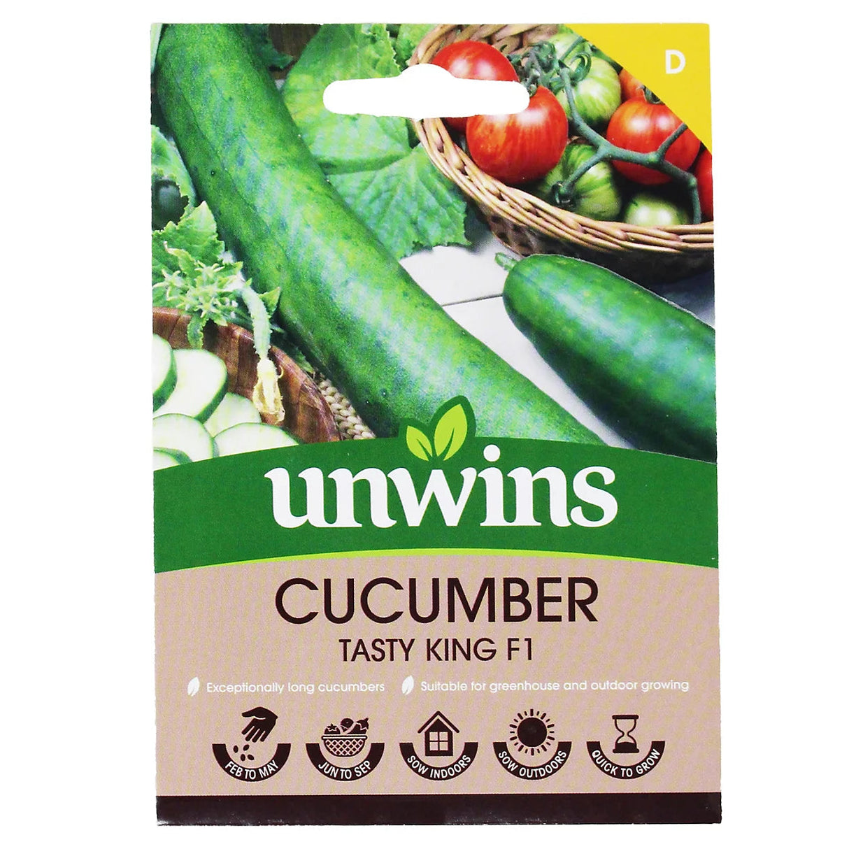 Unwins Cucumber Tasty King F1