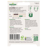 Unwins Cucumber Tasty King F1