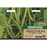 Unwins French Bean (Climbing) Cobra (Organic)