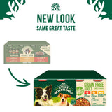 James Wellbeloved Dog - Grain Free Turkey, Lamb & Chicken in Loaf Variety Pack 12x400g