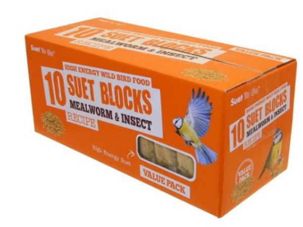 Picture of Suet To Go Block Mealworm 10 Pack