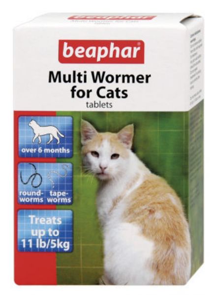 Picture of Beaphar Cat Multiwormer 12 Tablets