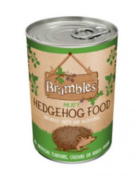 Picture of Brambles Meaty Hedgehog Food Tin 400g 