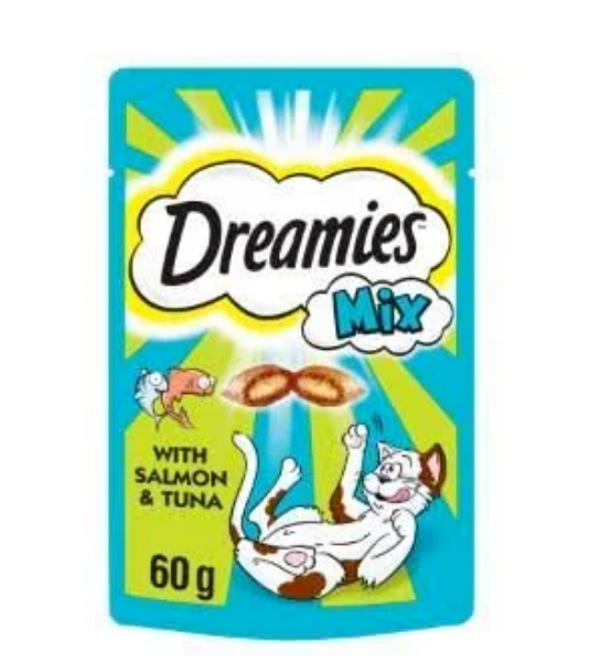 Picture of Dreamies Treat Salmon / Tuna 60g