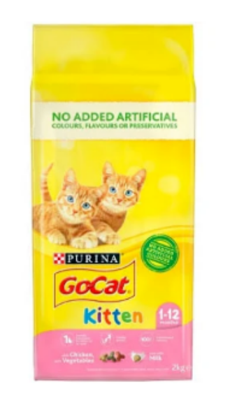Picture of Go-Cat Kitten Chicken / Milk / Vegetables 2kg