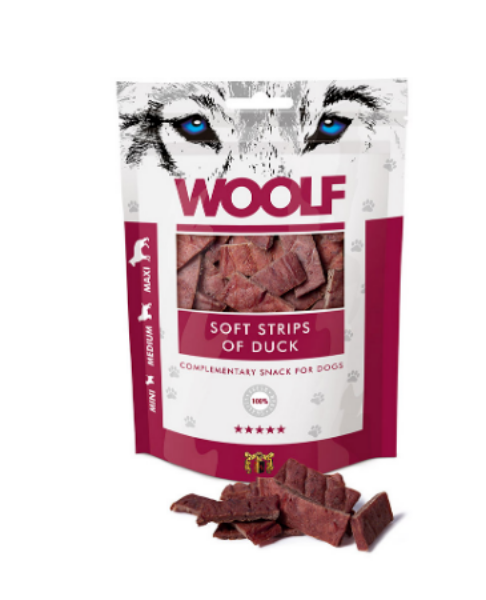 Picture of Woolf Soft Strips Of Duck 100g