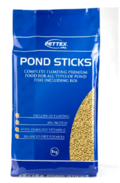 Picture of Pettex Natural Pond Sticks Blue Stick 5kg