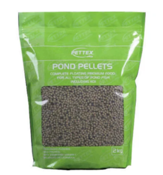 Picture of Pettex Premium Pond Pellets Green Pellets 2kg