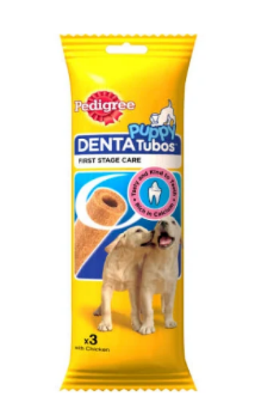Picture of Pedigree Denta Puppy Tubos 3 Pack