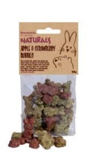 Picture of Rosewood Apple, Strawberry Bunnies 100g