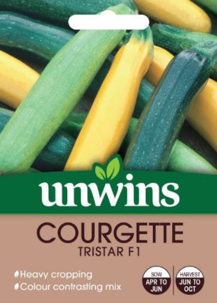 Picture of Unwins Courgette Tristar F1 Seeds
