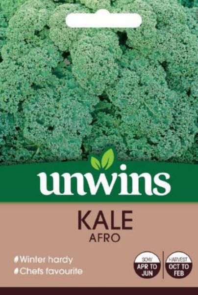 Picture of Unwins Kale Afro Seeds