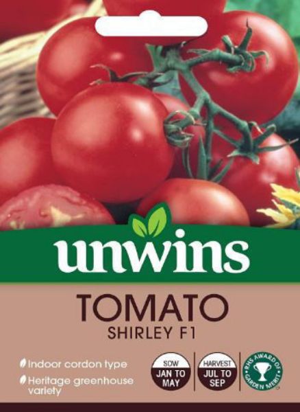 Picture of Unwins Tomato Shirley F1 Seeds